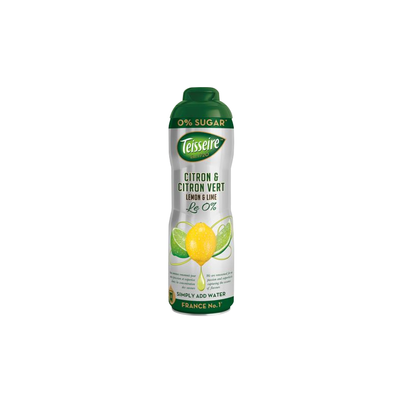 Teisseire sirup bez cukru citron limetka 0,6l