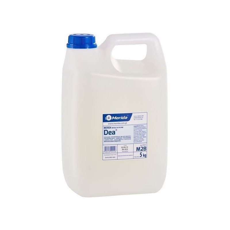 Tekuté mýdlo Merida DEA bílé 5kg