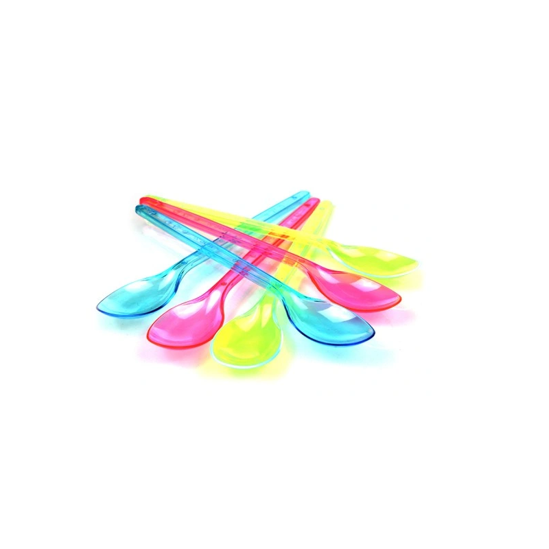 Łyżeczki neonowe długie 19cm 180szt Łyżeczki neonowe długie 19cm 180szt