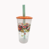 REUSABLE MUG BUBBLE TEA 500ML 100 PCS.