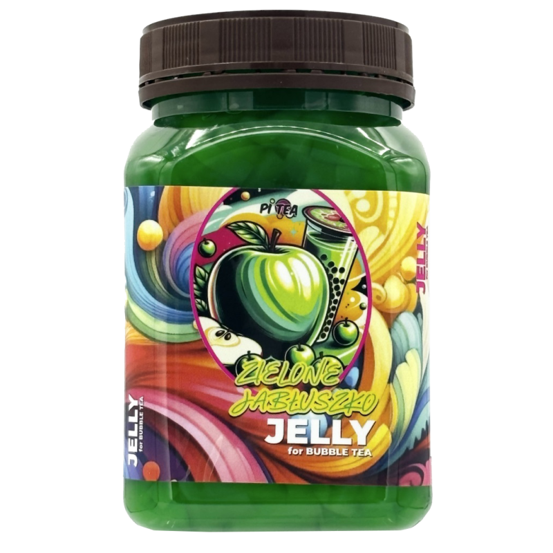 Nata de Coco Jelly - Zielone Jabłuszko 450g Nata de Coco Jelly - Zielone Jabłuszko 450g