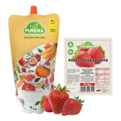 Puree truskawkowe pulpa Purena 1kg