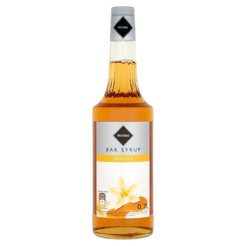 Syrop barmański Rioba waniliowy 700 ml Syrop barmański Rioba waniliowy 700 ml