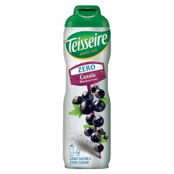 Teisseire Syrop zero czarna porzeczka 600ml