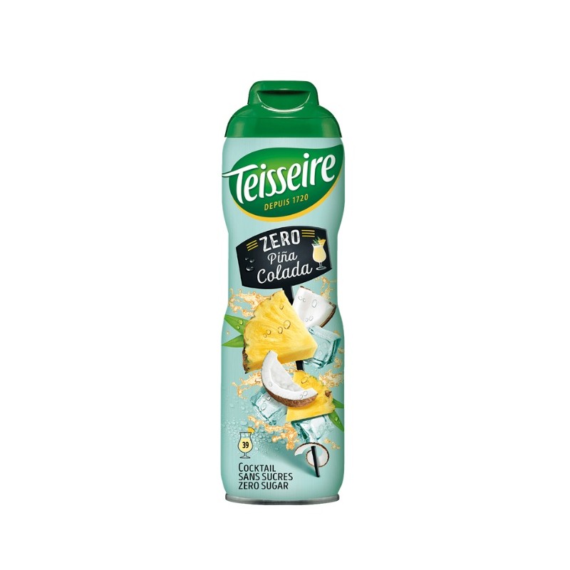 Teisseire Syrop Zero Pina Colada 600 ml do Bubble Tea Teisseire Syrop Zero Pina Colada 600 ml do Bubble Tea