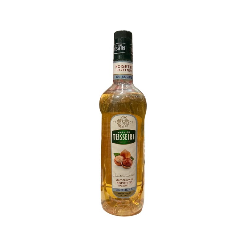 Teisseire syrop bez cukru orzech laskowy 1L Teisseire syrop bez cukru orzech laskowy 1L